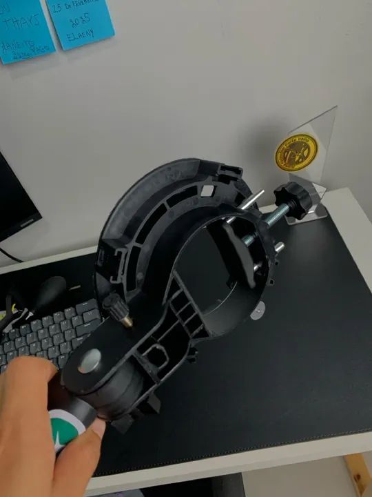 Suporte para flash e softbox  - Foto 5