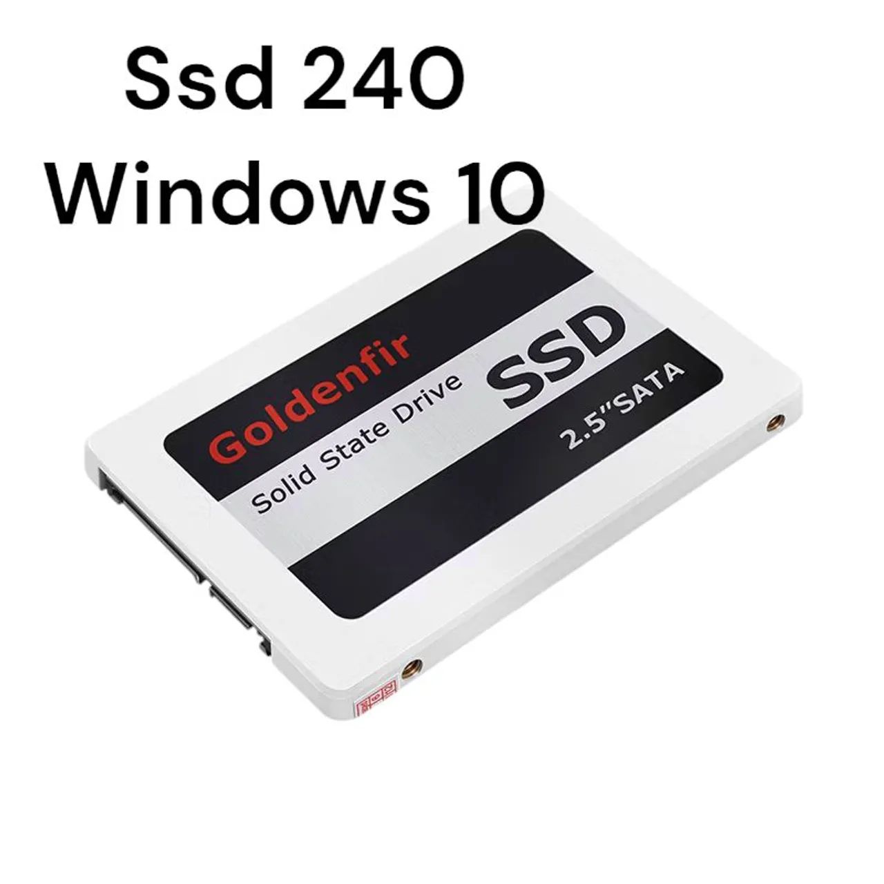 Ssd 256gb com windows 10 ( novo ) oferta 159