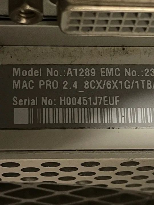 Mac Pro 5.1 mid 2010 - Foto 2