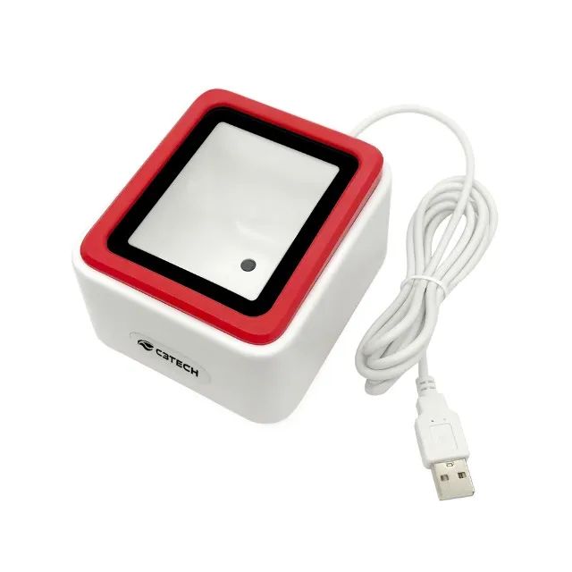 Leitor de Código de Barras C3Tech LB-D100WH - WZetta - Foto 3