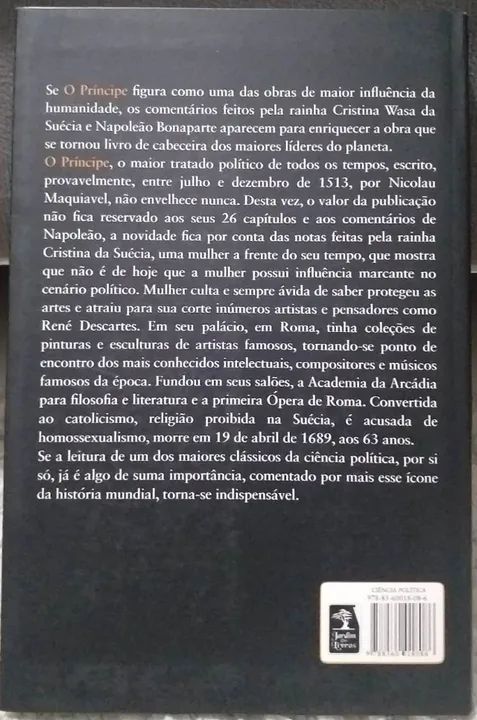 0 Príncipe - Niccolò Macchiavelli (Obra completa - tradução original do italiano) - Foto 2