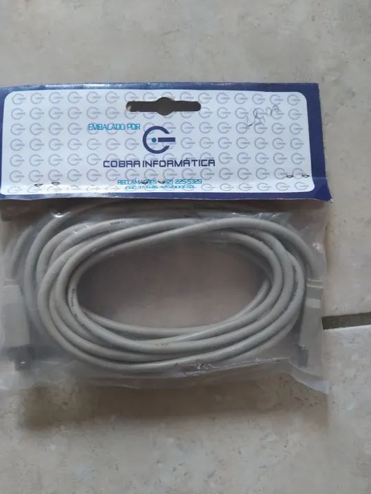 Cabo USB A-B 5m