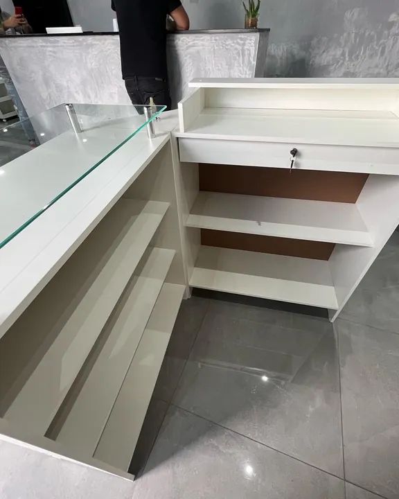 BALCÃO CAIXA COMÉRCIO RECEPÇÃO- NOVO - Foto 2