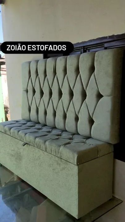 Cabeceira pra cama box casal . - Foto 2