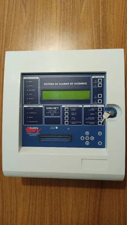 Central de alarme de incêndio Junonet Global Fire 03 laços