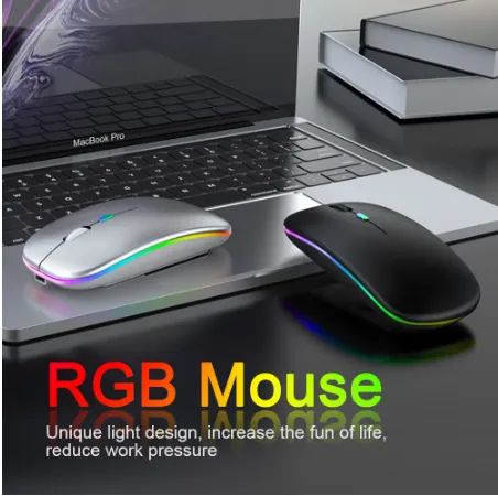 Mouse Bluetooth Recarregável Mac Note PC Tablet Novo   - Foto 3