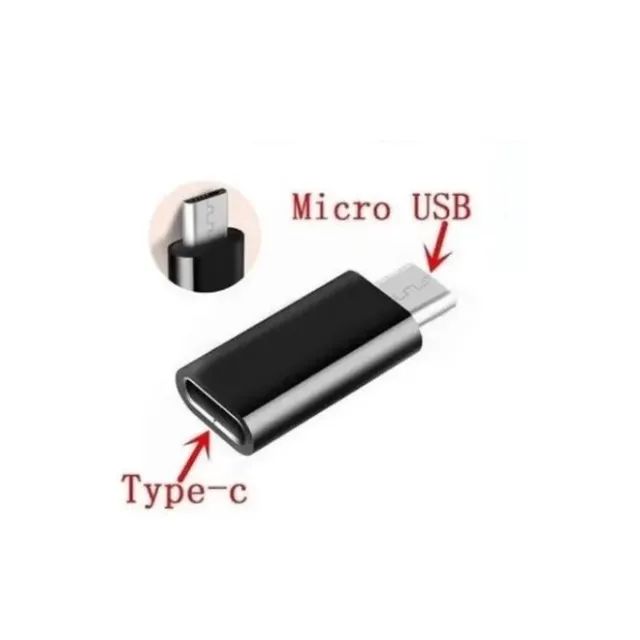 Adptador Corversor Micro Usb Para Tipo C