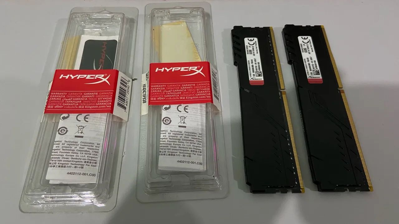 Memória RAM HyperX 16GB(2x8) DDR4 2400MHz - Foto 2