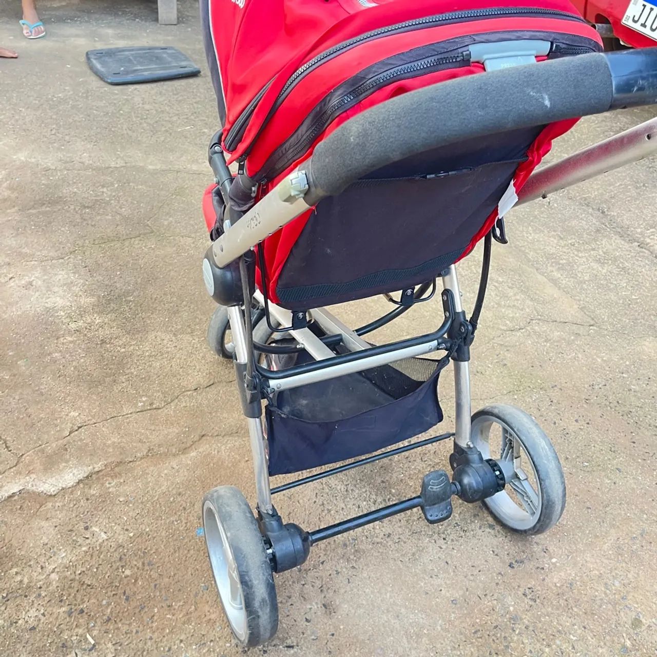 Carrinho de Bebê Kiddo Compass + BB conforto  - Foto 4