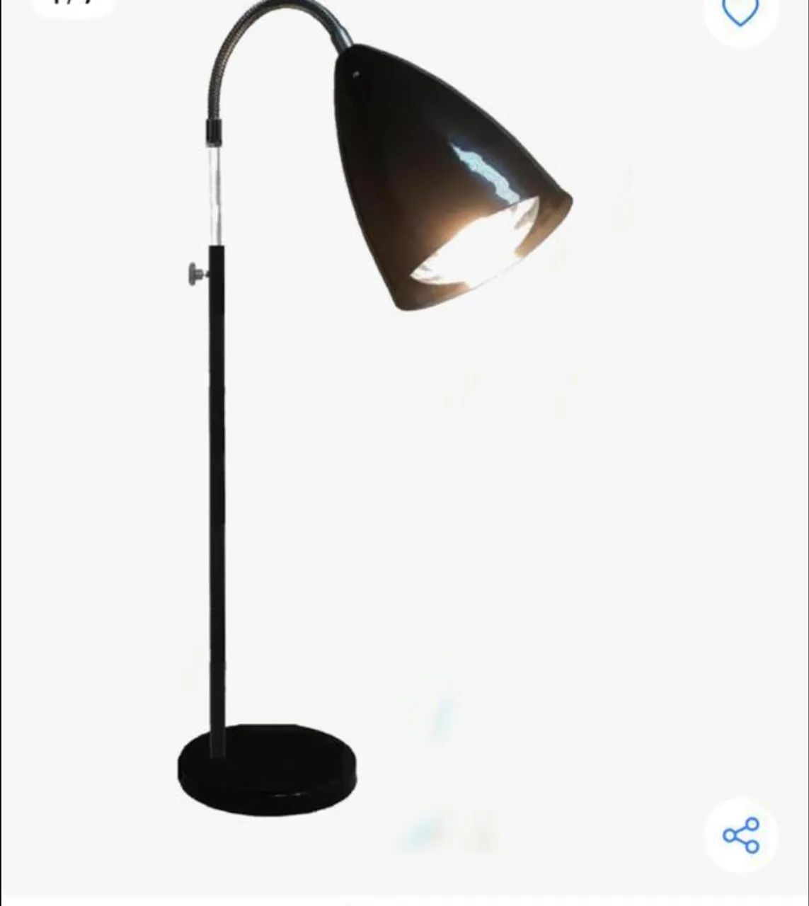 Luminária para aquecimento de alimentos