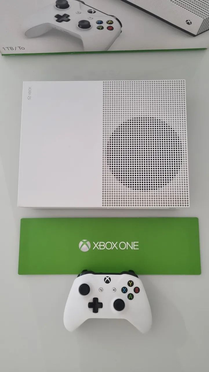 Xbox One S - 1Tb - Muito novo - Foto 4