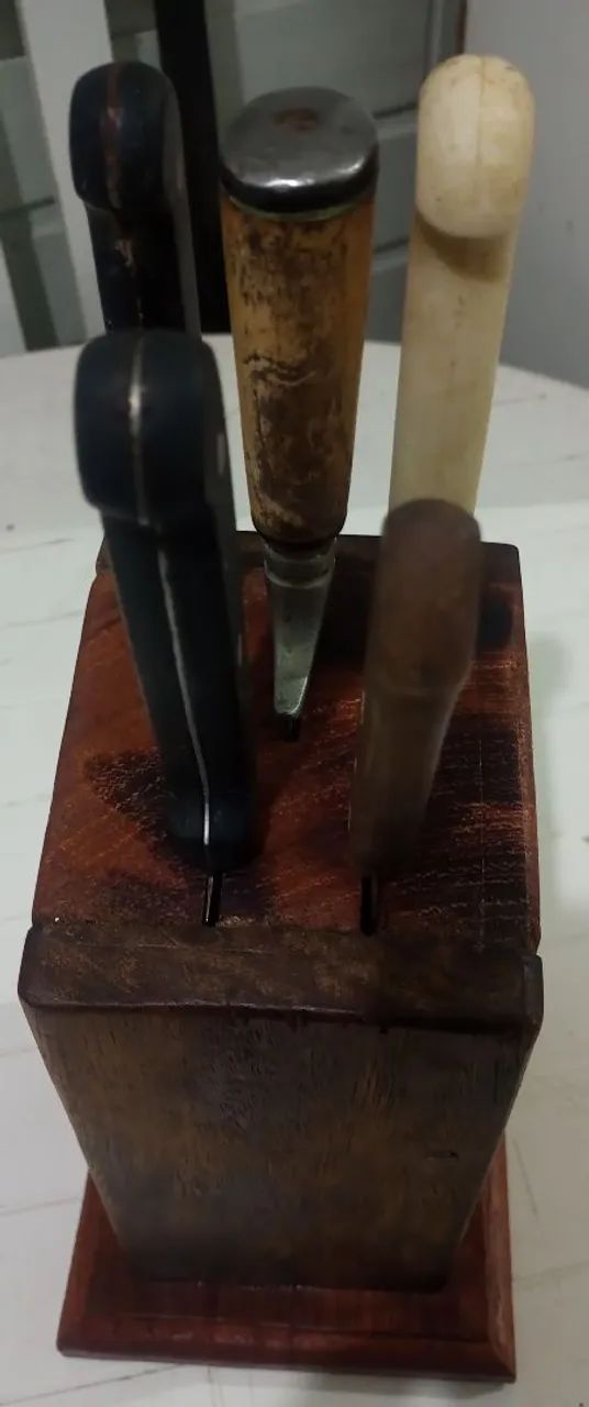 Suporte para facas rústico  - Foto 2
