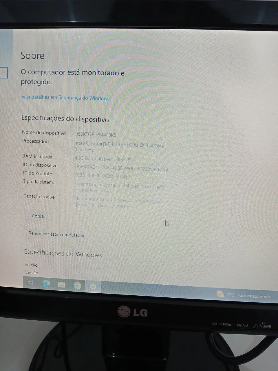 Complete Computer, i5/SSD/with Keyboard and Mouse + Monitor64292069687937123