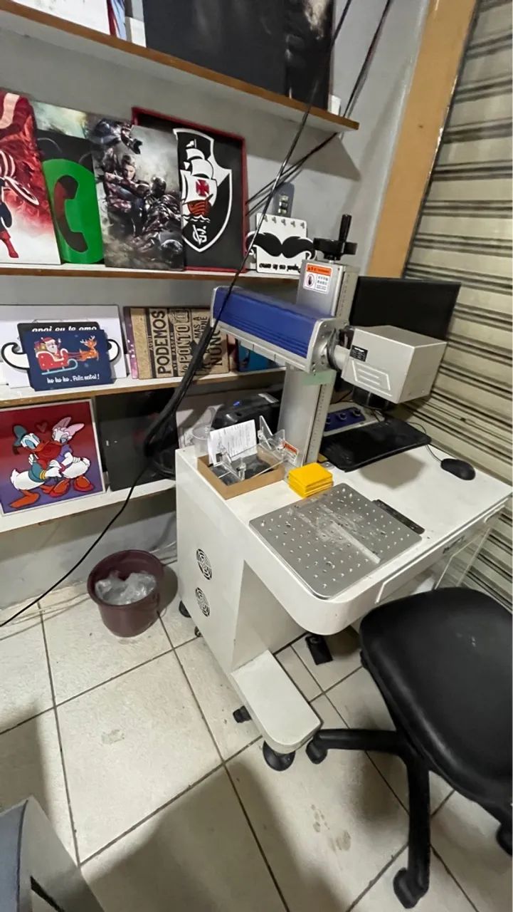 Gravadora a laser Fiber 20W 