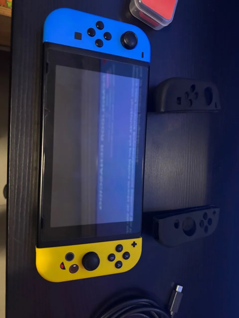 Nintendo Switch V1 Desbloqueado + Cartão 256GB + Joy-Cons Fortnite - Foto 4