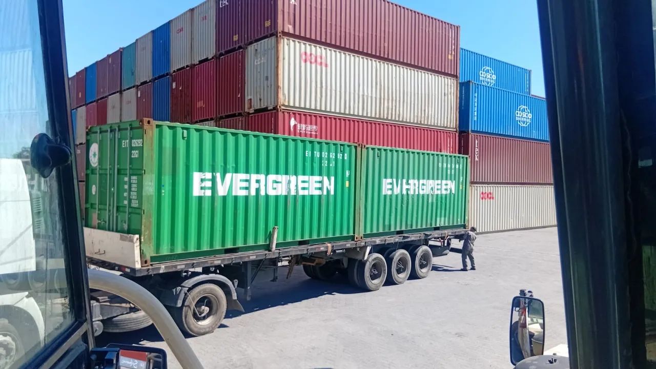 Container de 20 pés dry, usado - Foto 2