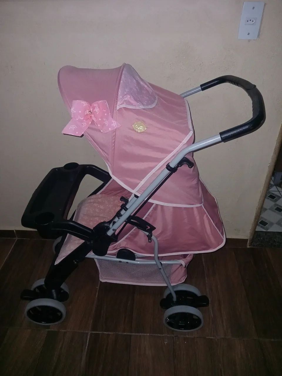 Carrinho de bebê tutti baby ótimo estado bem conservado entrego apenas em itapetininga-sp  - Foto 5