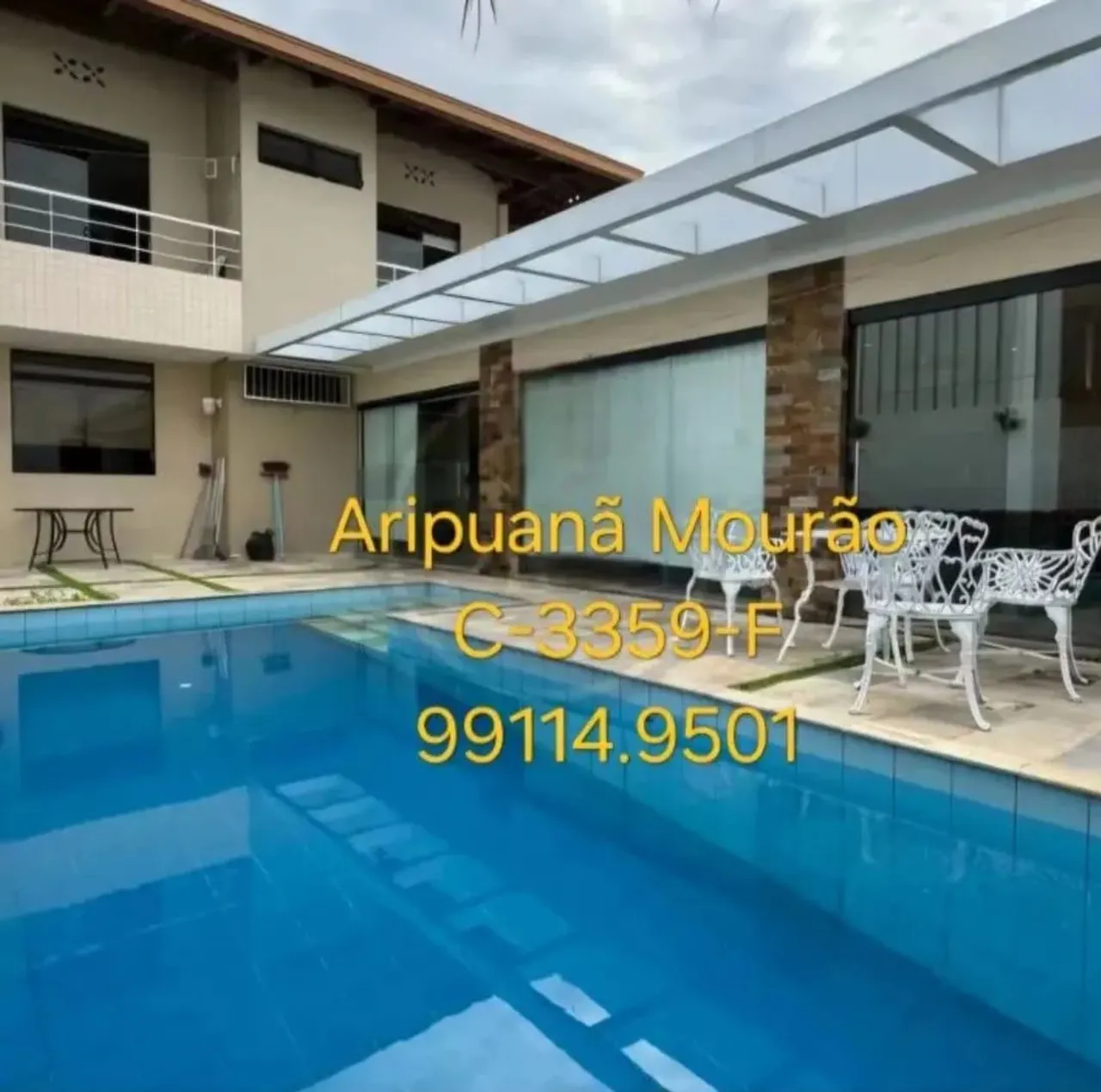 Duplex Alto Padrão no Parque Aripuanã no Dom Pedro, 4 Suites, Escritório. Piscina. Mobilia
