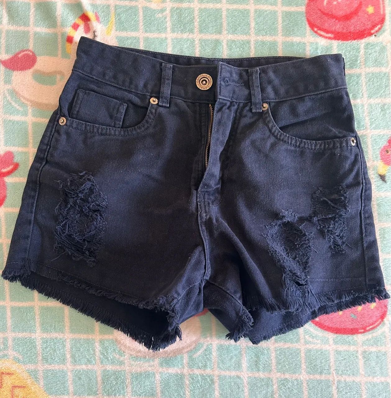 Short azul marinho - Foto 3