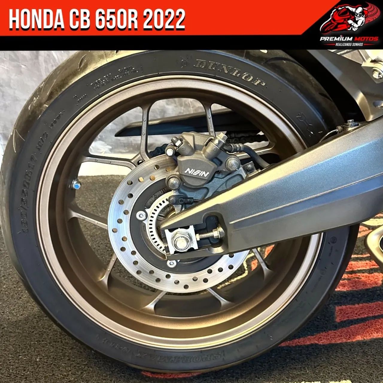 Cb 650r Abs 2022 com  2.633KM RODADOS - Foto 5