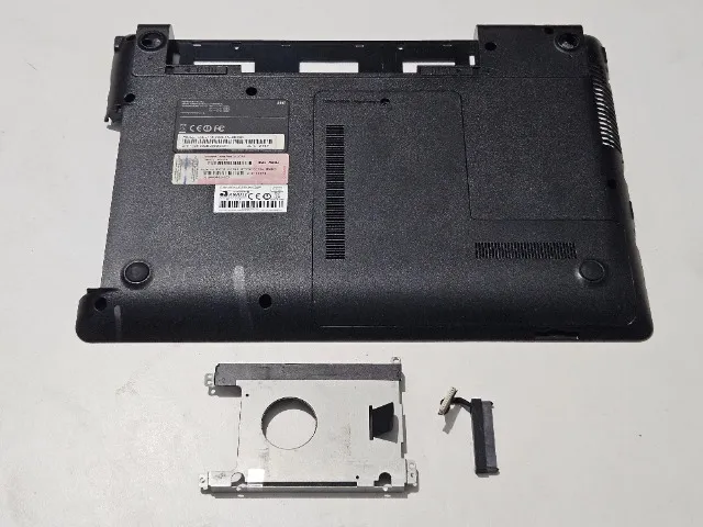 Tampa traseira para notebook Samsung NP300E4A-BD2BR + Baia de HD