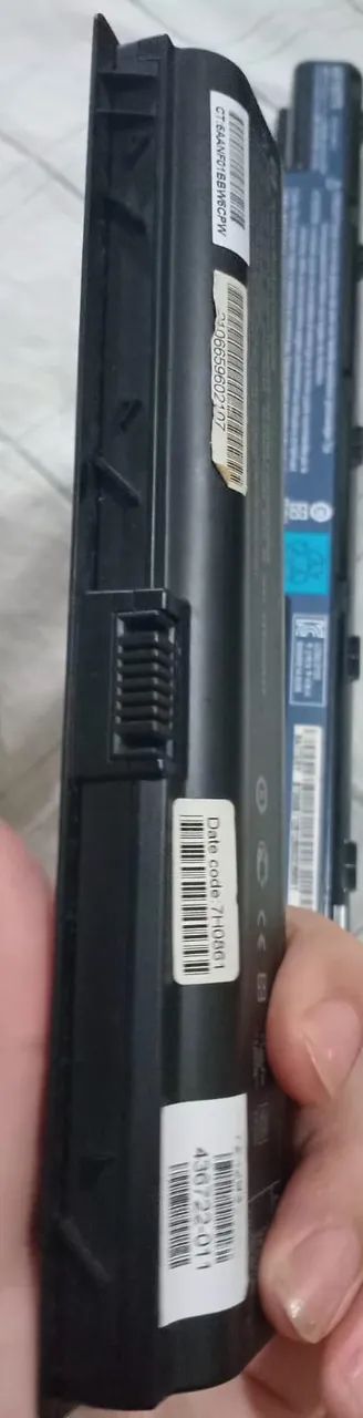 Lote 2 Baterias Originais de Notebook - Acer AS10D73 e HP HSTNN-DB46 - Conserto ou Peças - Foto 3