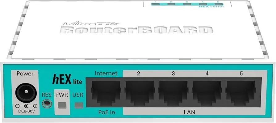 Roteador MikroTik RouterBOARD hEX Lite RB750R2 5 Portas Fast Ethernet 10/100mbps - Foto 2