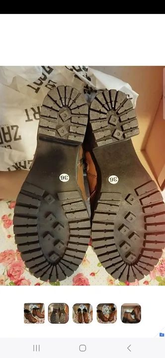 Bota couro nova Zart - Foto 4