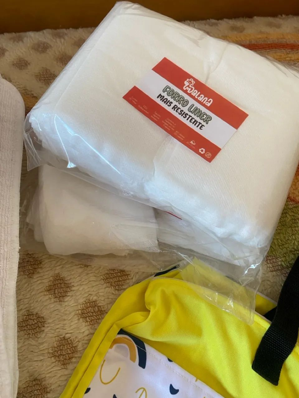 Fraldas de pano ecológicas e absorventes - Foto 3