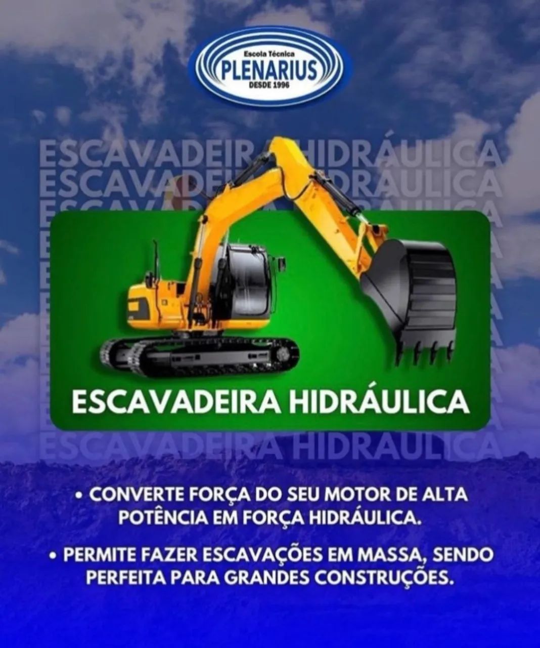 CURSO FORMAÇÃO DE OPERADOR DE MÁQUINAS PESADAS UBERLÂNDIA E REGIÕES DE MINAS!  - Foto 3