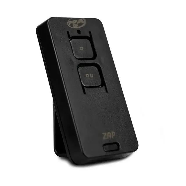Controle de portão automático PPA Zap Pop 2Botão Preto 433,92MHZ - NOVO - Foto 2