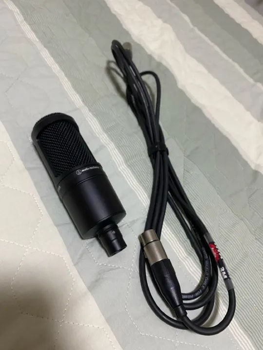 Microfone AT 2020 Áudio Technica (Novo) - Foto 4