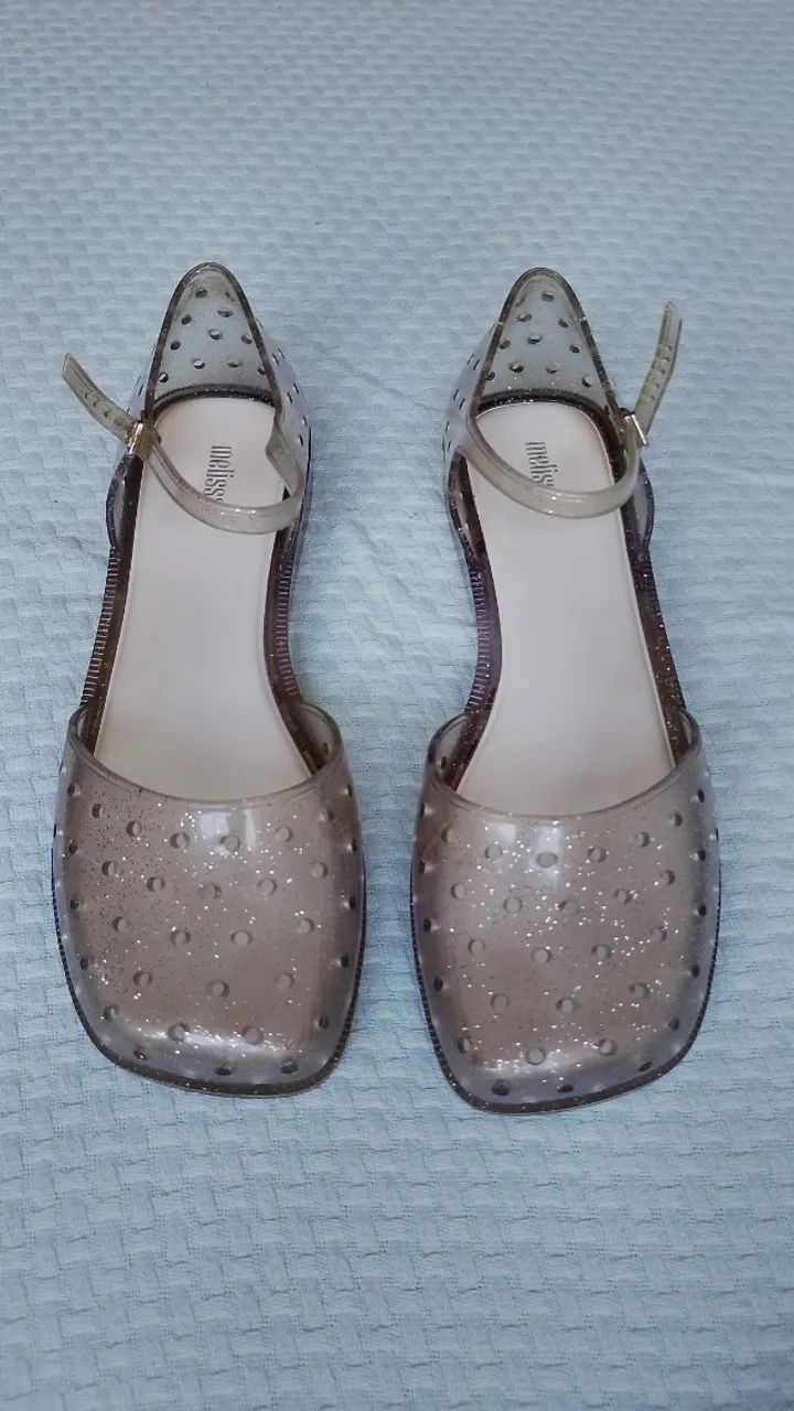 Sandália Melissa Furadinha tamanho 39 - Foto 5