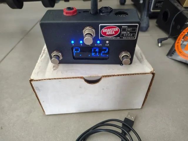Pedal Disaster Area Controlador Midi Dmc3