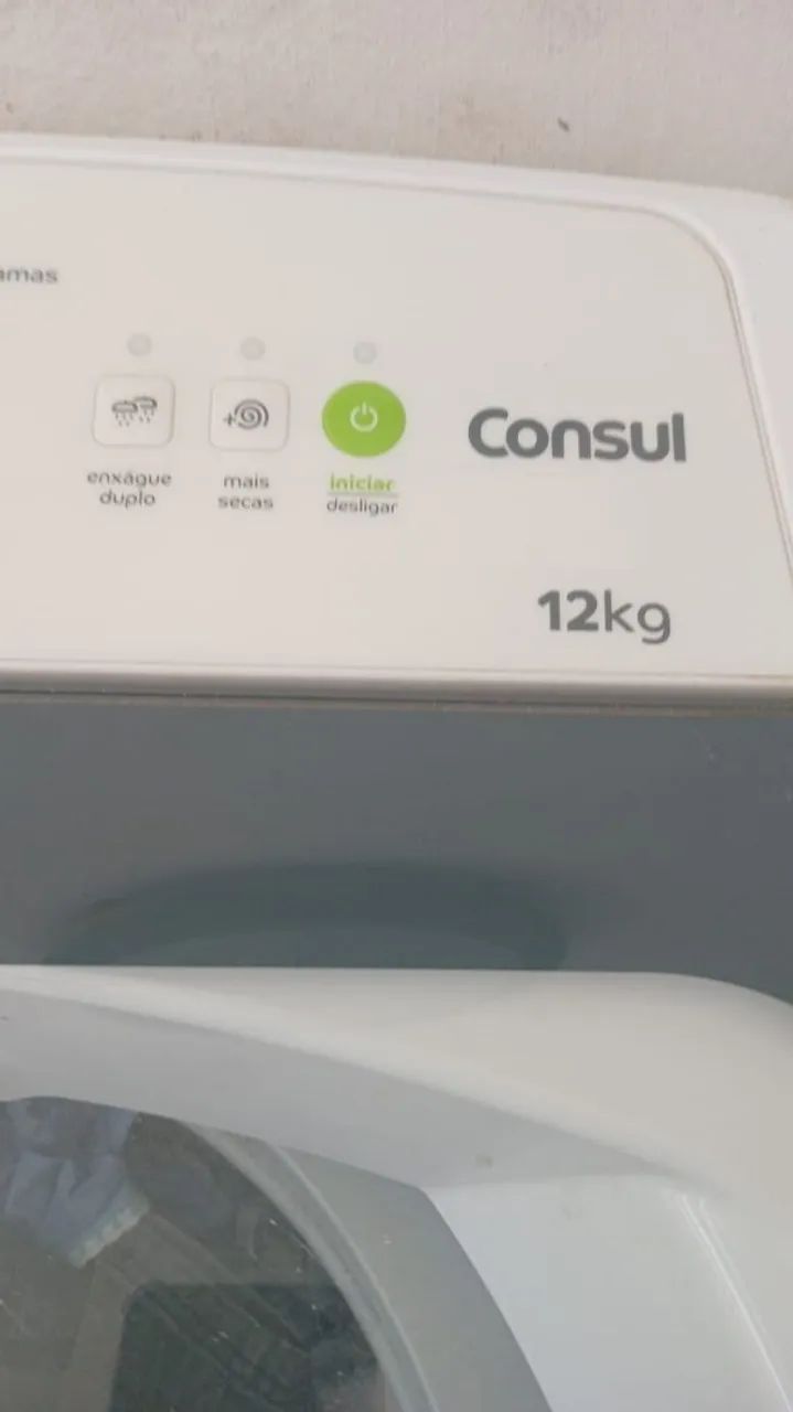 Máquina de Lavar Consul 12kg - Semi-nova