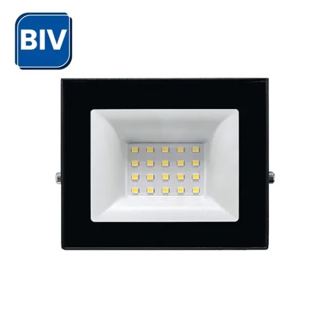 Refletor Led Slim Preto 50W 6500k Bivolt Empalux Série 5