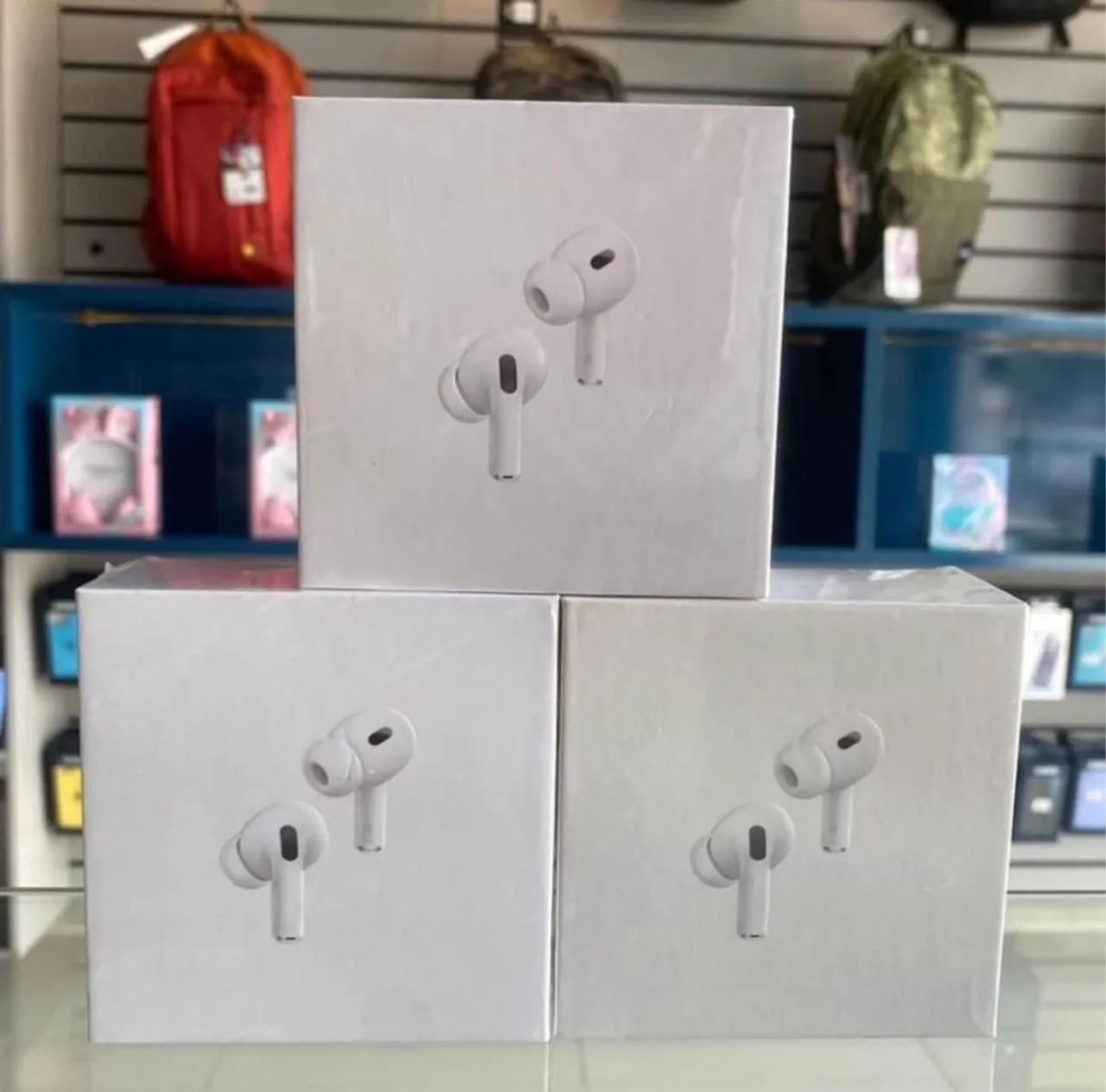 Fone de Ouvido Apple AirPods na promoção.
