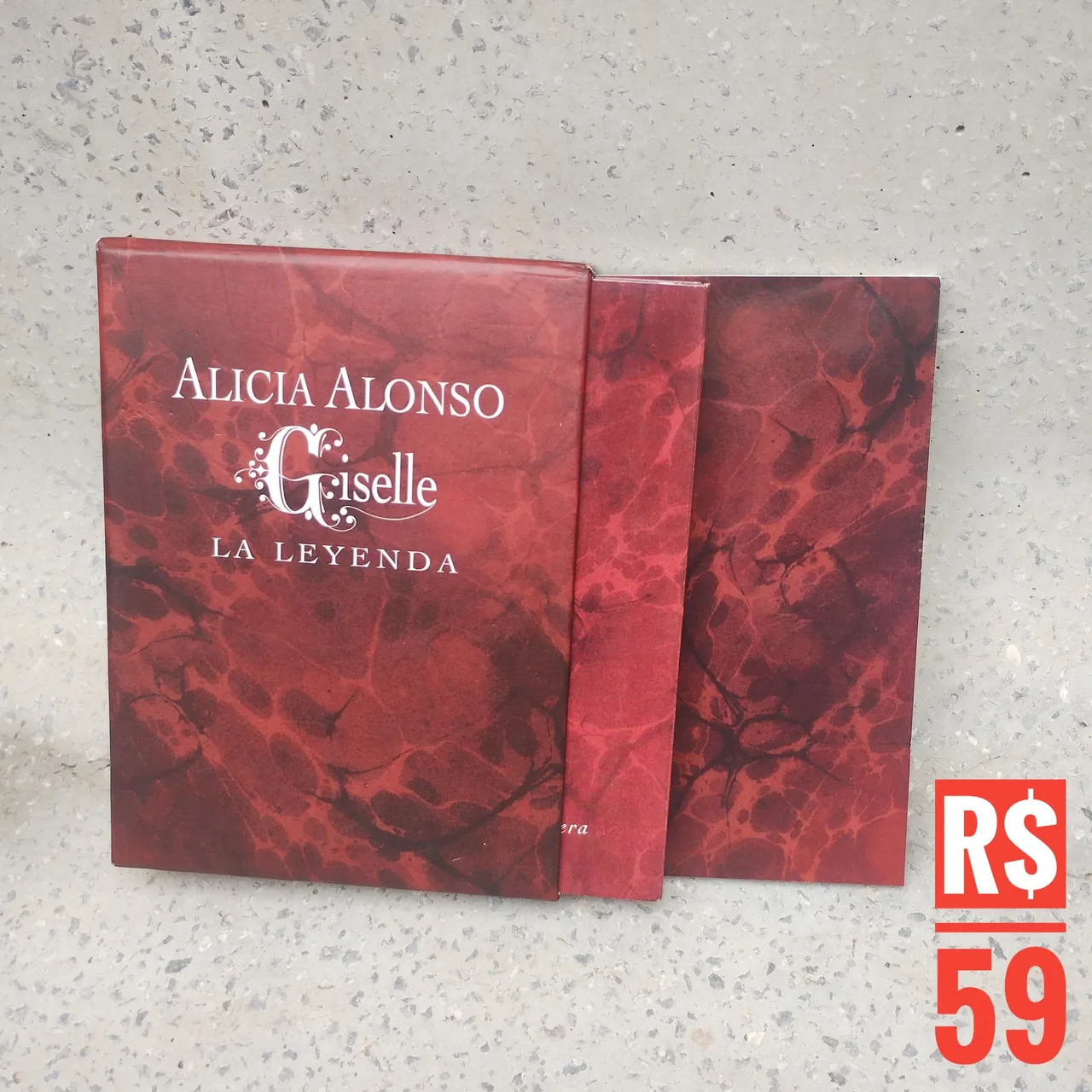 DVD Duplo + livro Alicia Alonso - Giselle: La Leyenda