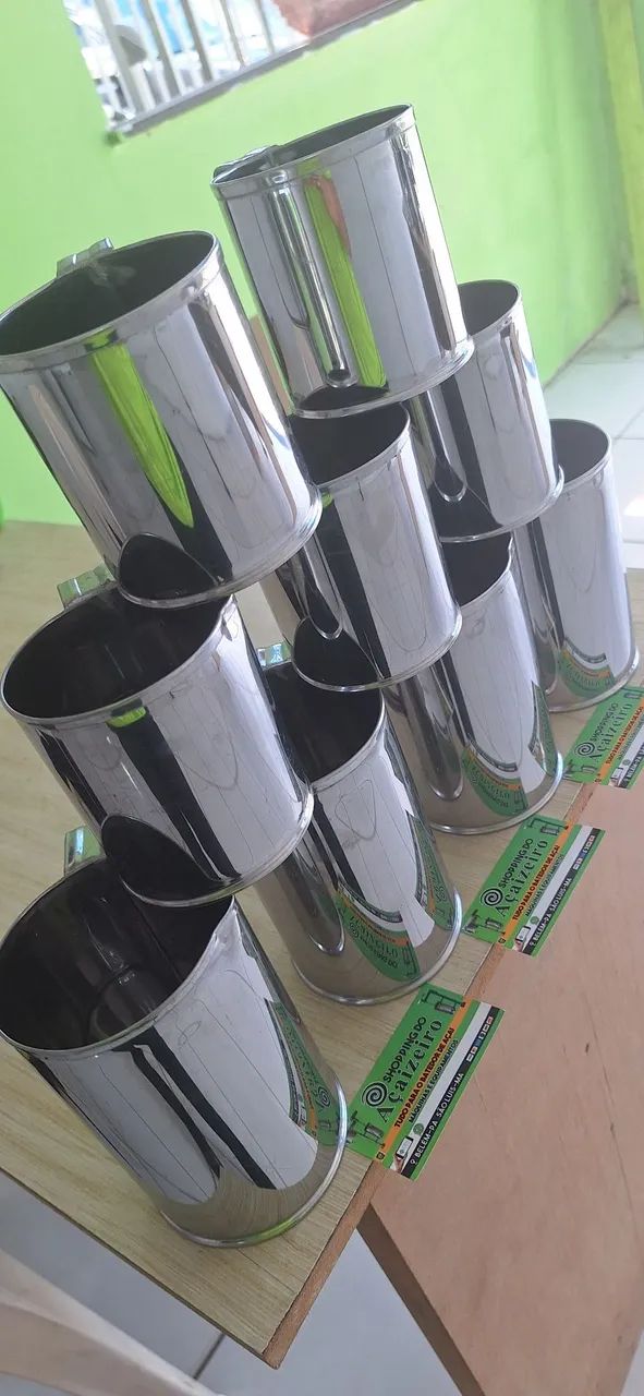 Canecas de aço inox para cozinha - Foto 2