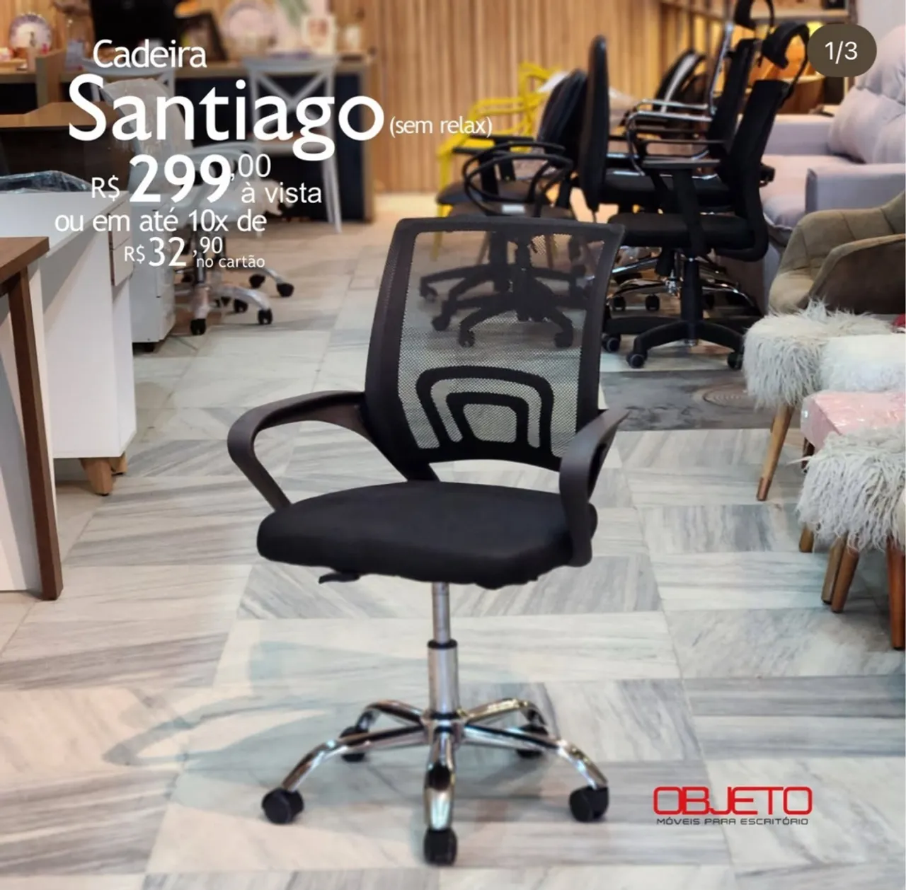 Cadeira Santiago giratória