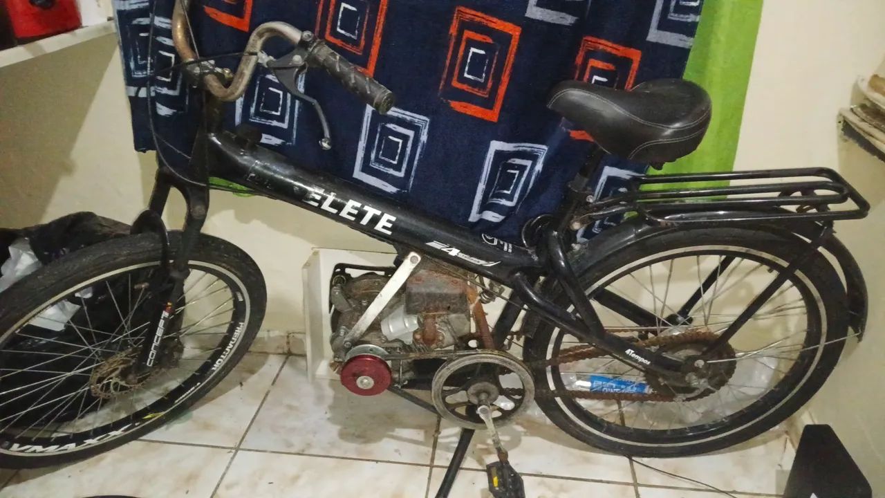 Bikelete motorizada 4 tempos 100cc 