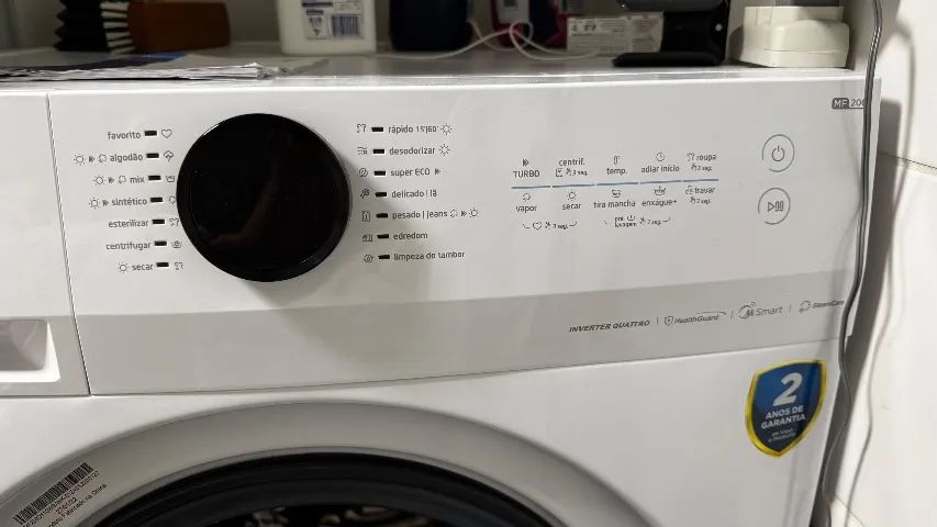 Maquina lava e seca roupas Midea 127v 11kg seminova - Foto 3