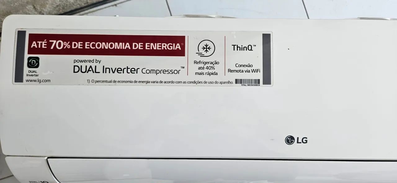 Ar Condicionado LG Dual Inverter -  Econômico e Eficiente - Foto 3