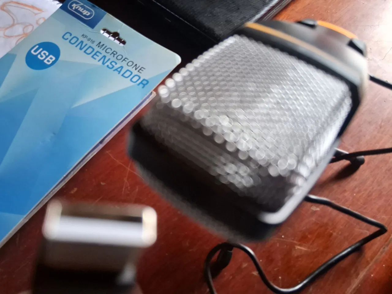 Microfone condensador KP-916  Knup - Foto 3