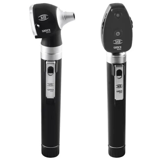 Kit Otoscópio e Oftalmoscópio - MD - Omni 3000 Xenon