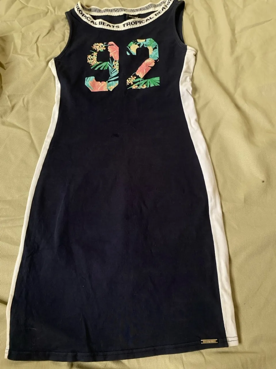 Vestido colado PP/P estampado