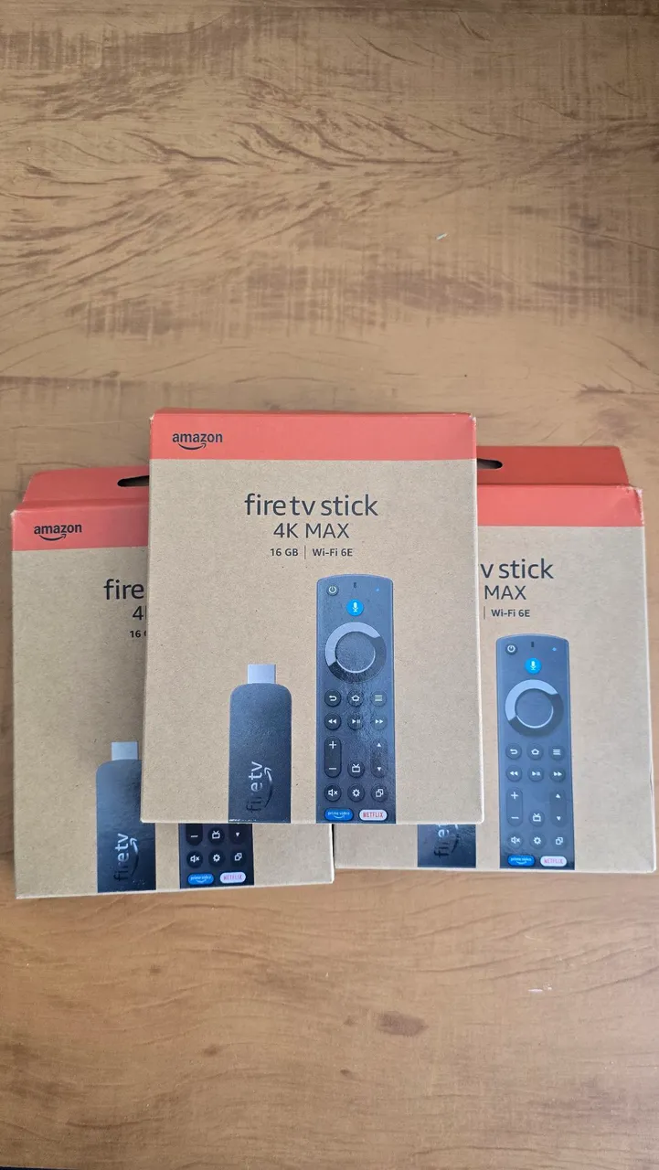 Fire TV Stick 4K Max - Novo e Lacrado