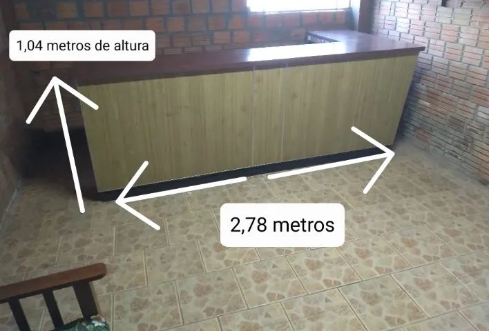 Balcão para comércio 