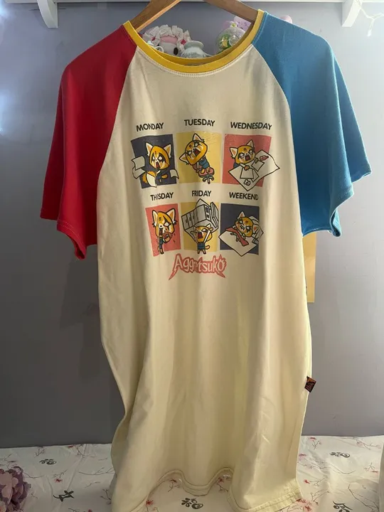 Camisa Aggretsuko XG