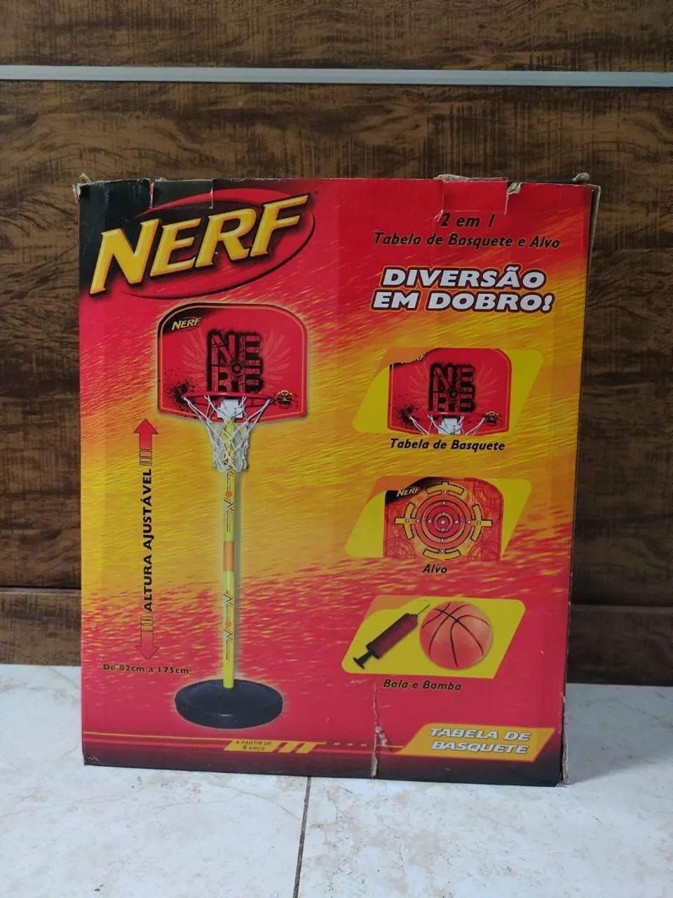 Tabela de Basquete Nerf 2 em 1 - Foto 4